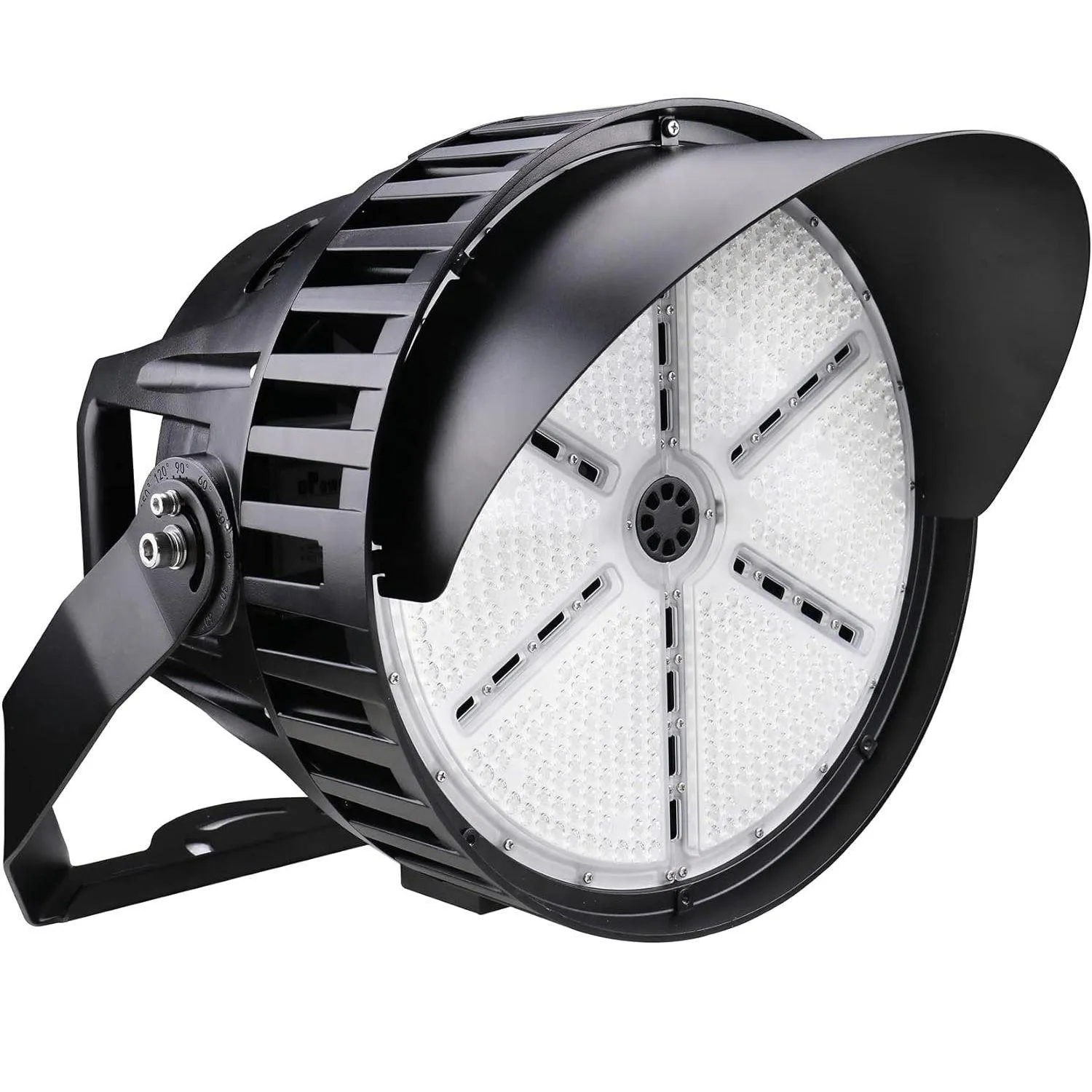 500W Led Stadium Light - 277-480Vac - 70000 Lumens 5000K, 0-10V Dimmable IP65, 30 Degree Beam Angle, UL-Listed
