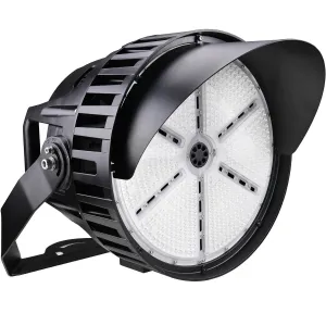 500W Led Stadium Light - 277-480Vac - 70000 Lumens 5000K, 0-10V Dimmable IP65, 30 Degree Beam Angle, UL-Listed