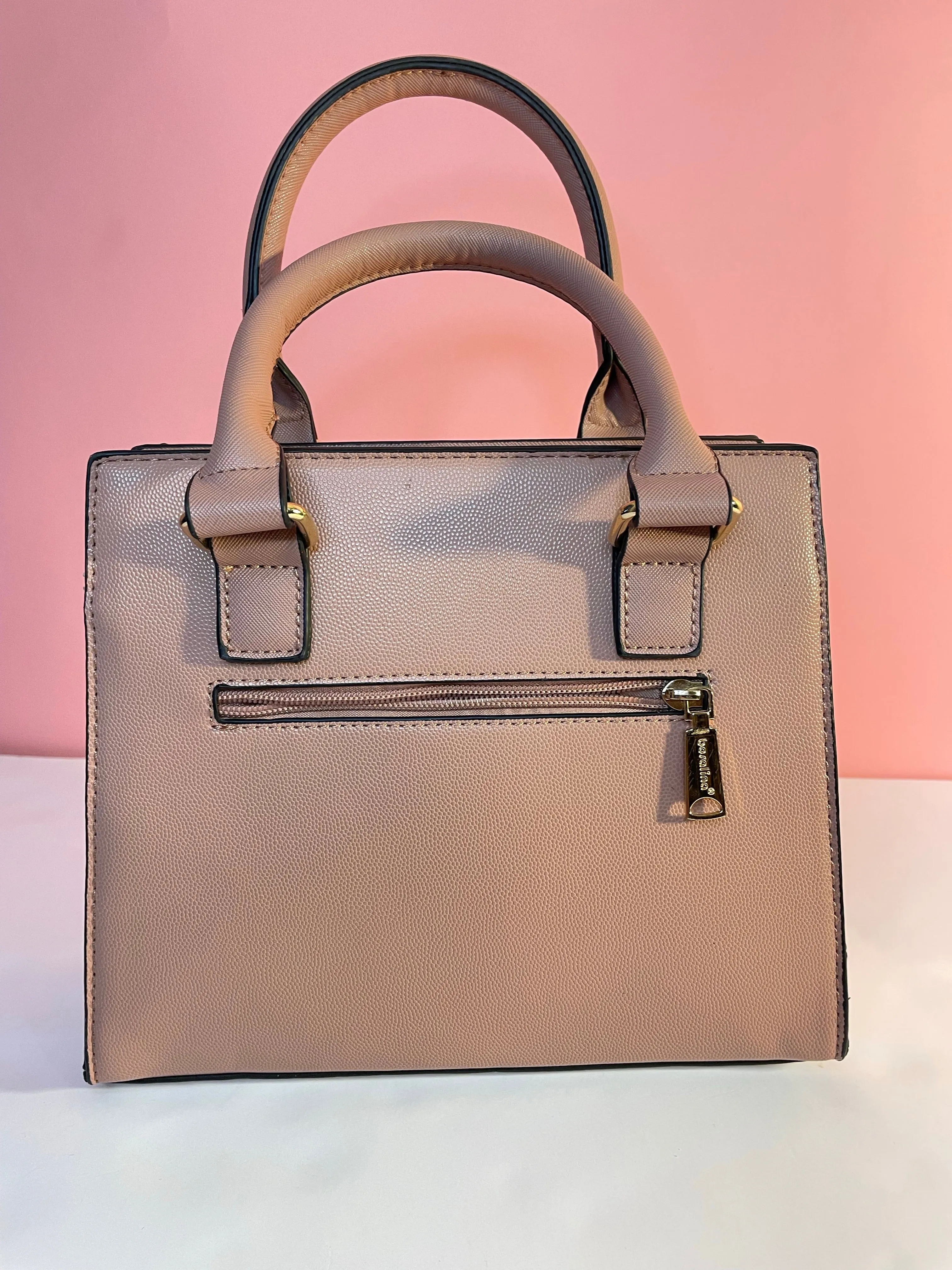 About My Business Mauve Handbag