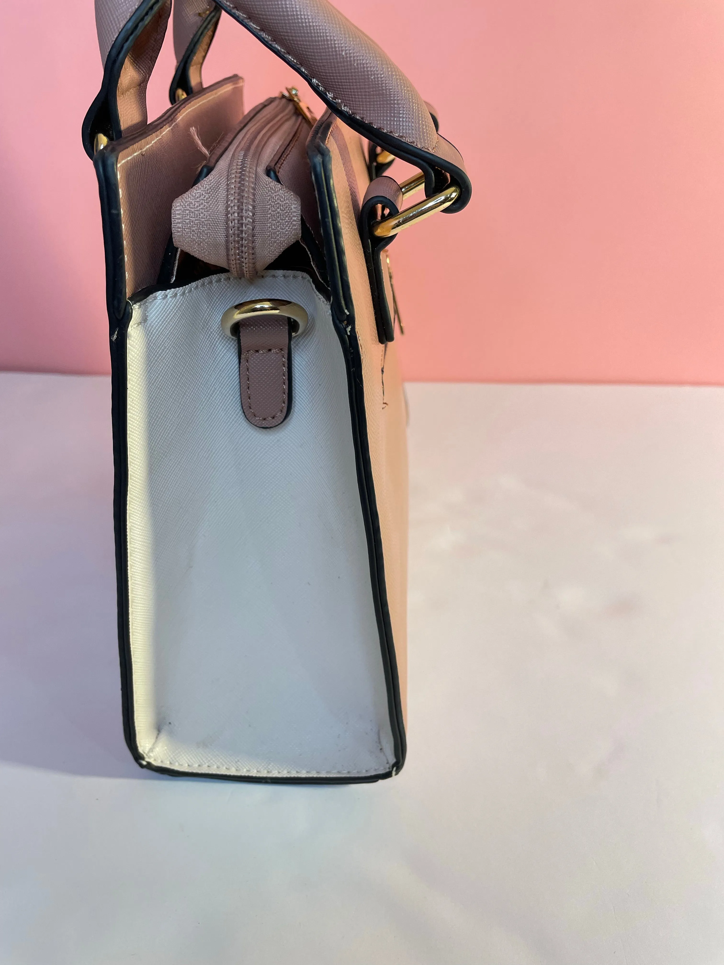 About My Business Mauve Handbag