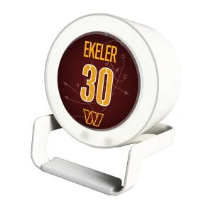 Austin Ekeler Washington Commanders 30 Ready Night Light Charger and Bluetooth Speaker