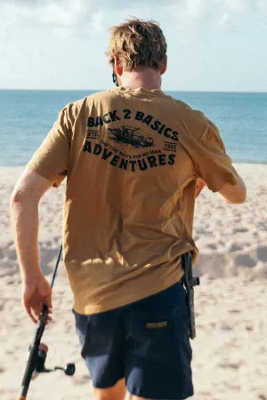 Back To Basics Adventure Tee - Rust