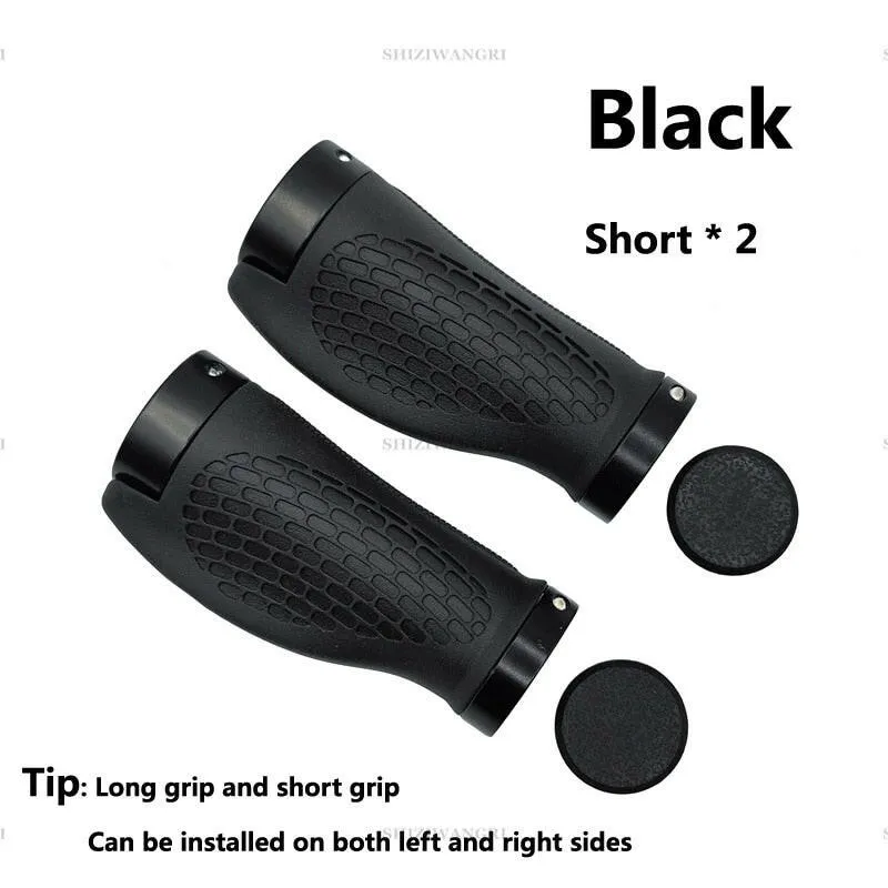 Bicycle Handlebar Grips Short Long Grip Integrated Rubber handle MTB Cycling Hand Rest Mountain Bike Grip Grippings BMX Grips