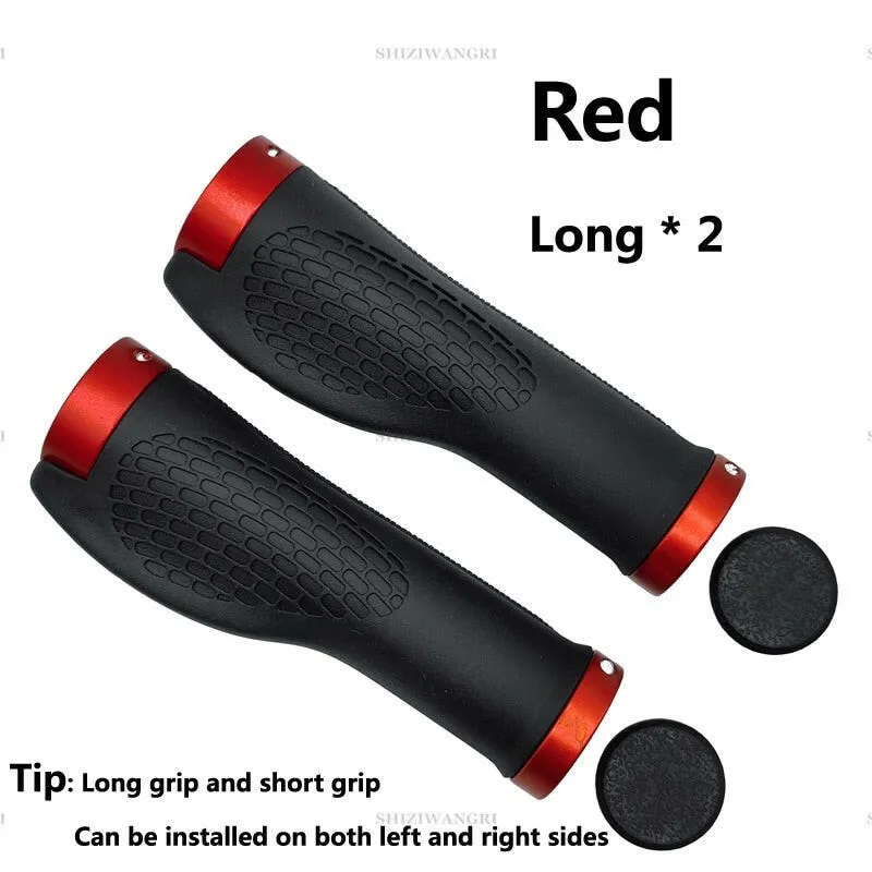 Bicycle Handlebar Grips Short Long Grip Integrated Rubber handle MTB Cycling Hand Rest Mountain Bike Grip Grippings BMX Grips