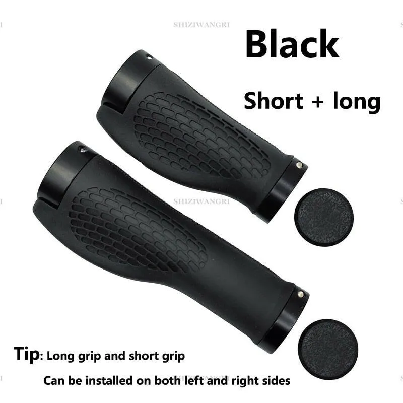 Bicycle Handlebar Grips Short Long Grip Integrated Rubber handle MTB Cycling Hand Rest Mountain Bike Grip Grippings BMX Grips