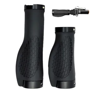 Bicycle Handlebar Grips Short Long Grip Integrated Rubber handle MTB Cycling Hand Rest Mountain Bike Grip Grippings BMX Grips