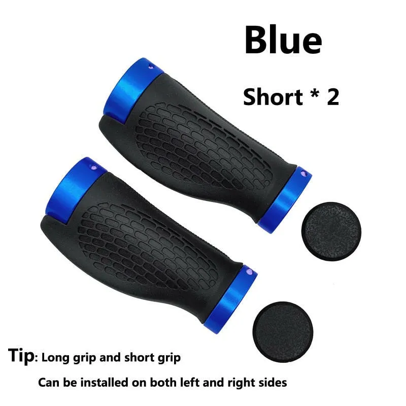 Bicycle Handlebar Grips Short Long Grip Integrated Rubber handle MTB Cycling Hand Rest Mountain Bike Grip Grippings BMX Grips