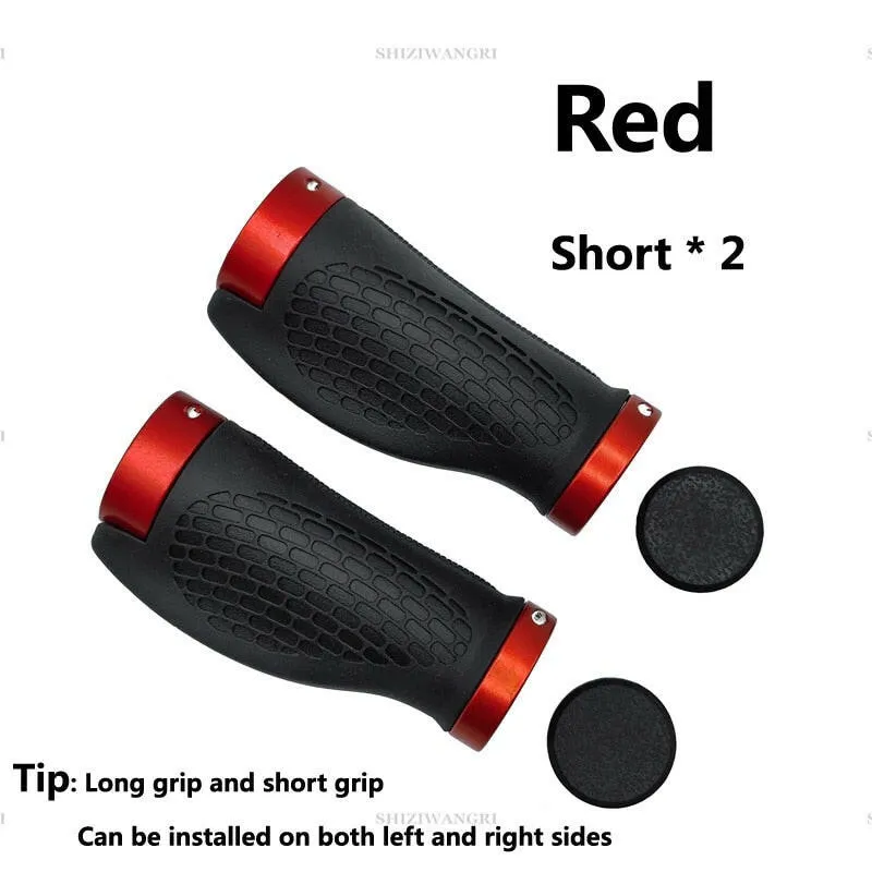 Bicycle Handlebar Grips Short Long Grip Integrated Rubber handle MTB Cycling Hand Rest Mountain Bike Grip Grippings BMX Grips