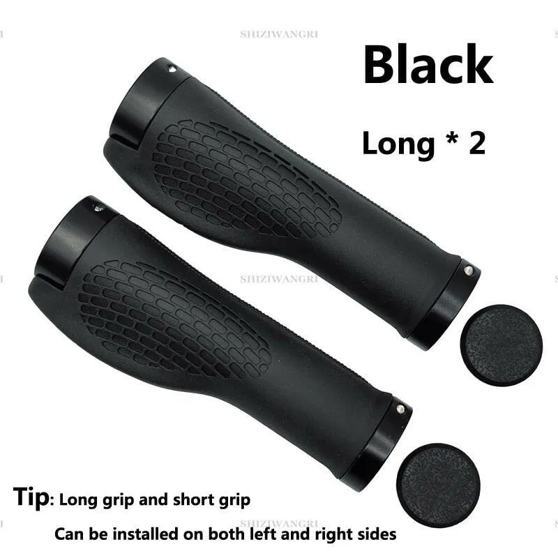 Bicycle Handlebar Grips Short Long Grip Integrated Rubber handle MTB Cycling Hand Rest Mountain Bike Grip Grippings BMX Grips