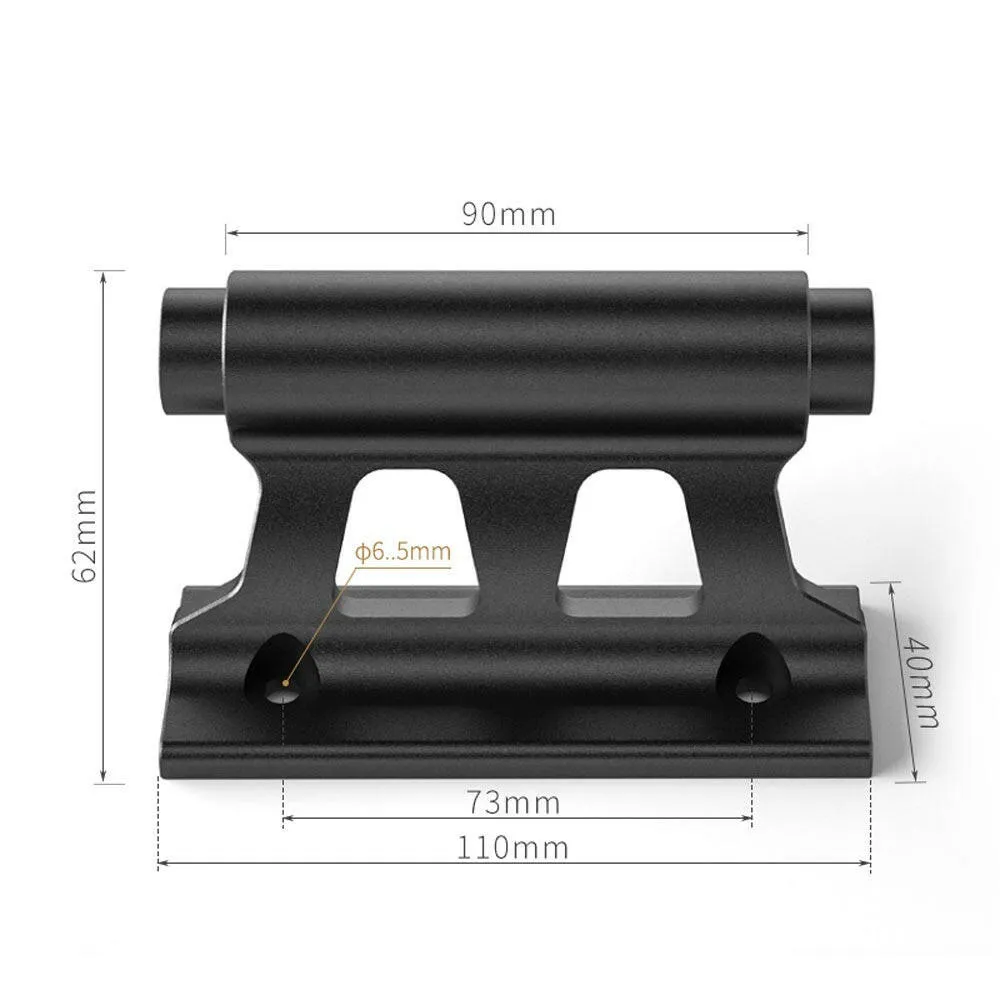 Bike Fork Mount Quick Release Bicycle Block Aluminum Alloy Front Fork Fixed Clamp for 5x100mm 12x100mm 15x100mm 15x110mm Quick Release Skewer