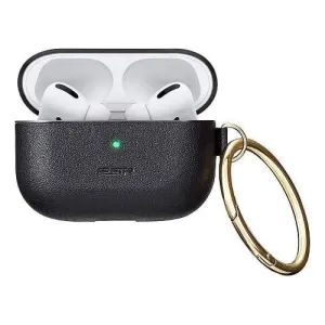 Black Leather Case - Apple AirPods Pro (1st Generation)
