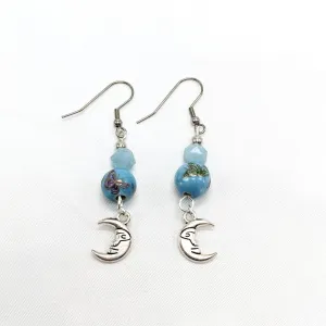 Blue Moon Earrings