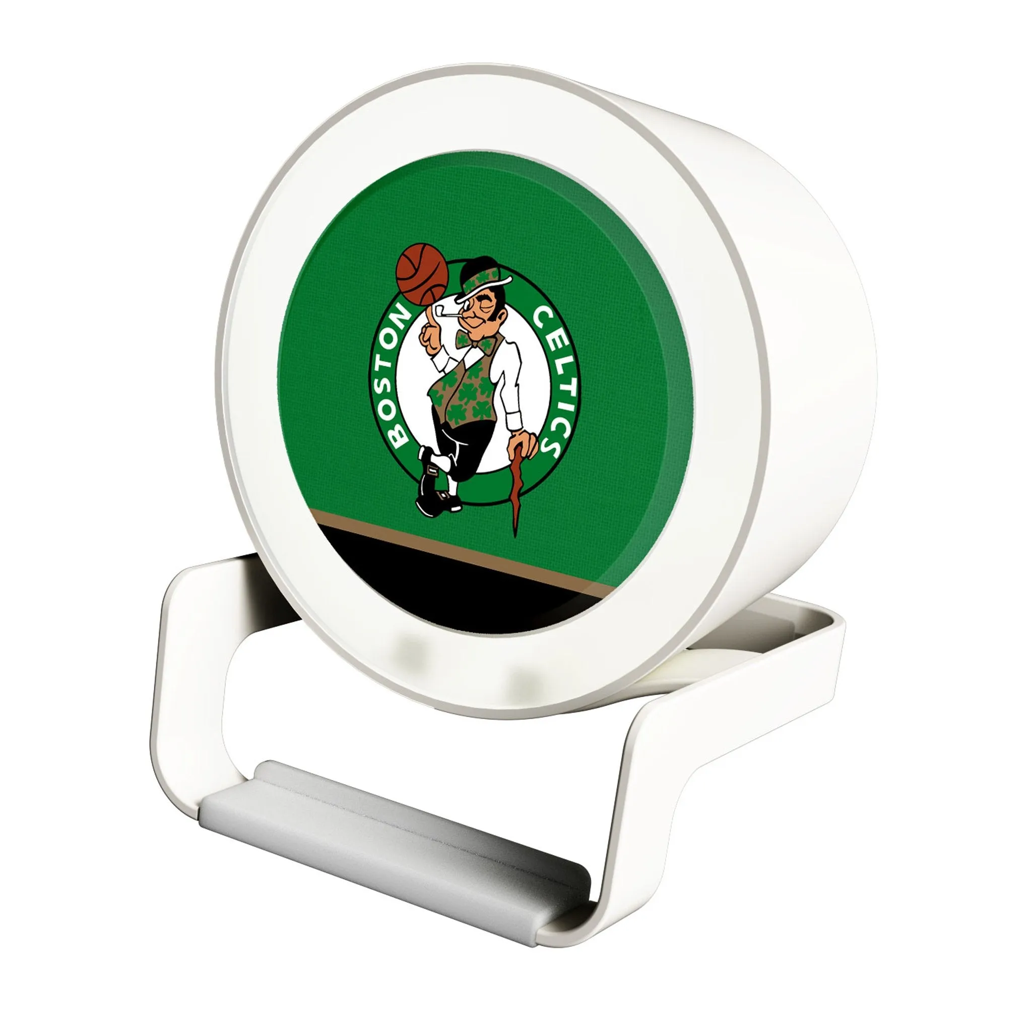Boston Celtics Endzone Solid Night Light Charger and Bluetooth Speaker