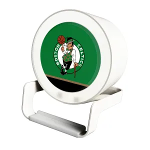 Boston Celtics Endzone Solid Night Light Charger and Bluetooth Speaker