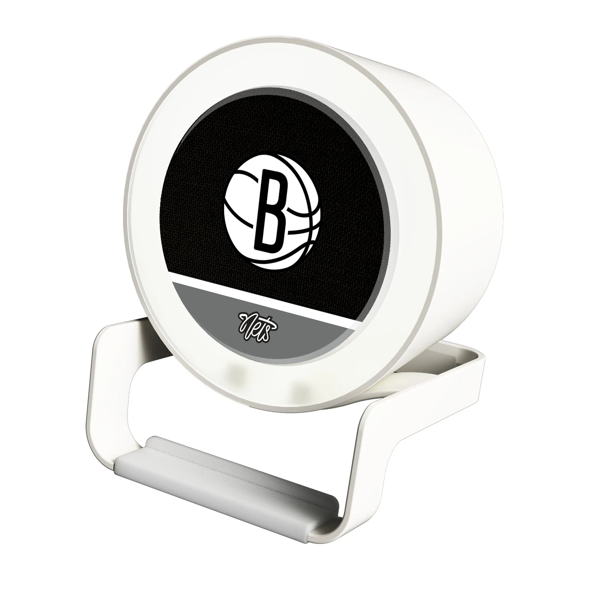 Brooklyn Nets Endzone Solid Night Light Charger and Bluetooth Speaker