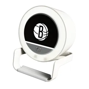 Brooklyn Nets Endzone Solid Night Light Charger and Bluetooth Speaker