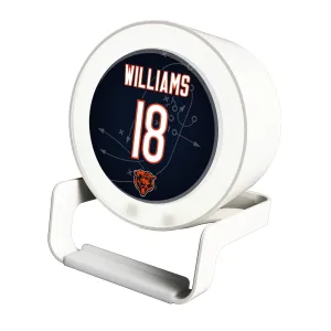 Caleb Williams Chicago Bears 18 Ready Night Light Charger and Bluetooth Speaker