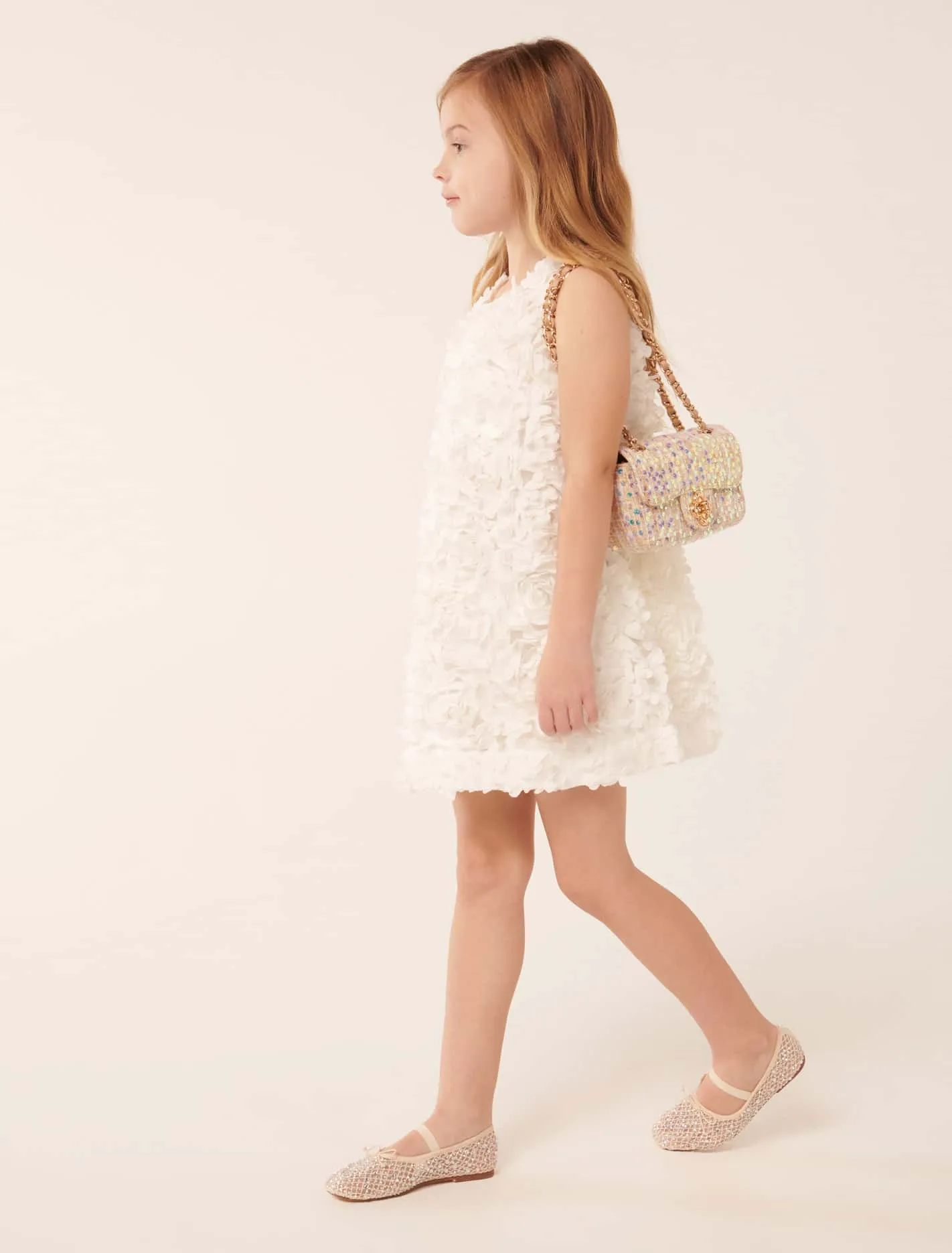 Chantal Sequins Tweed Bag