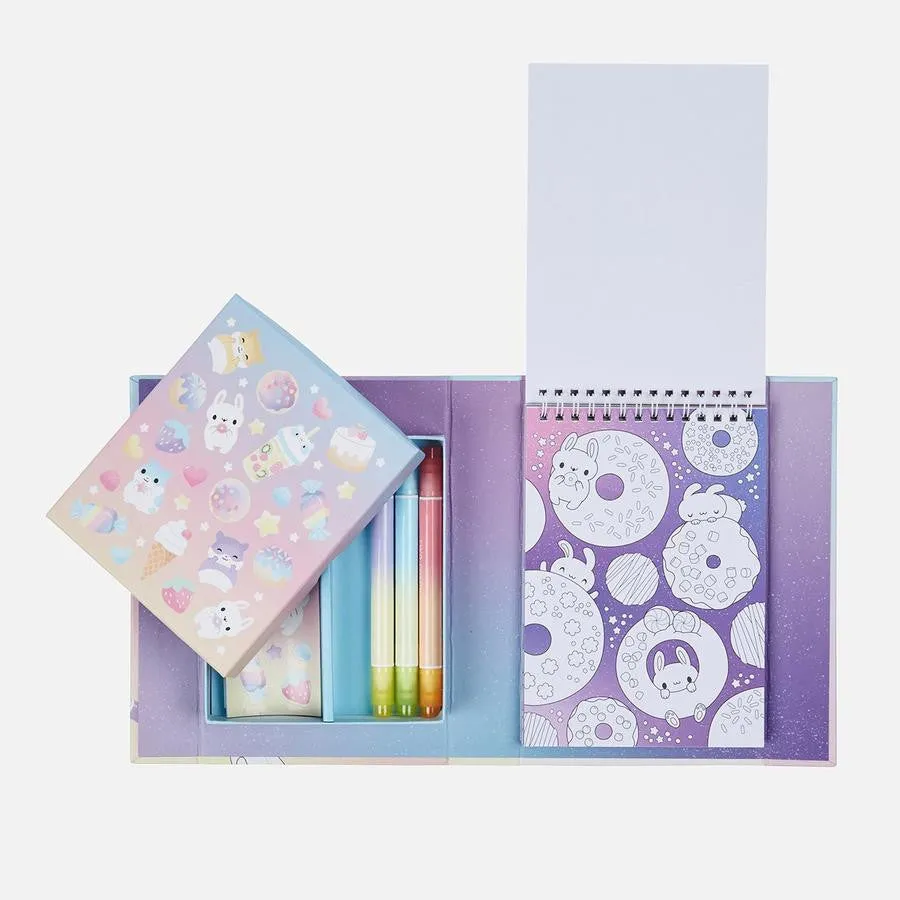 Coloring Set Kawaii Cafe