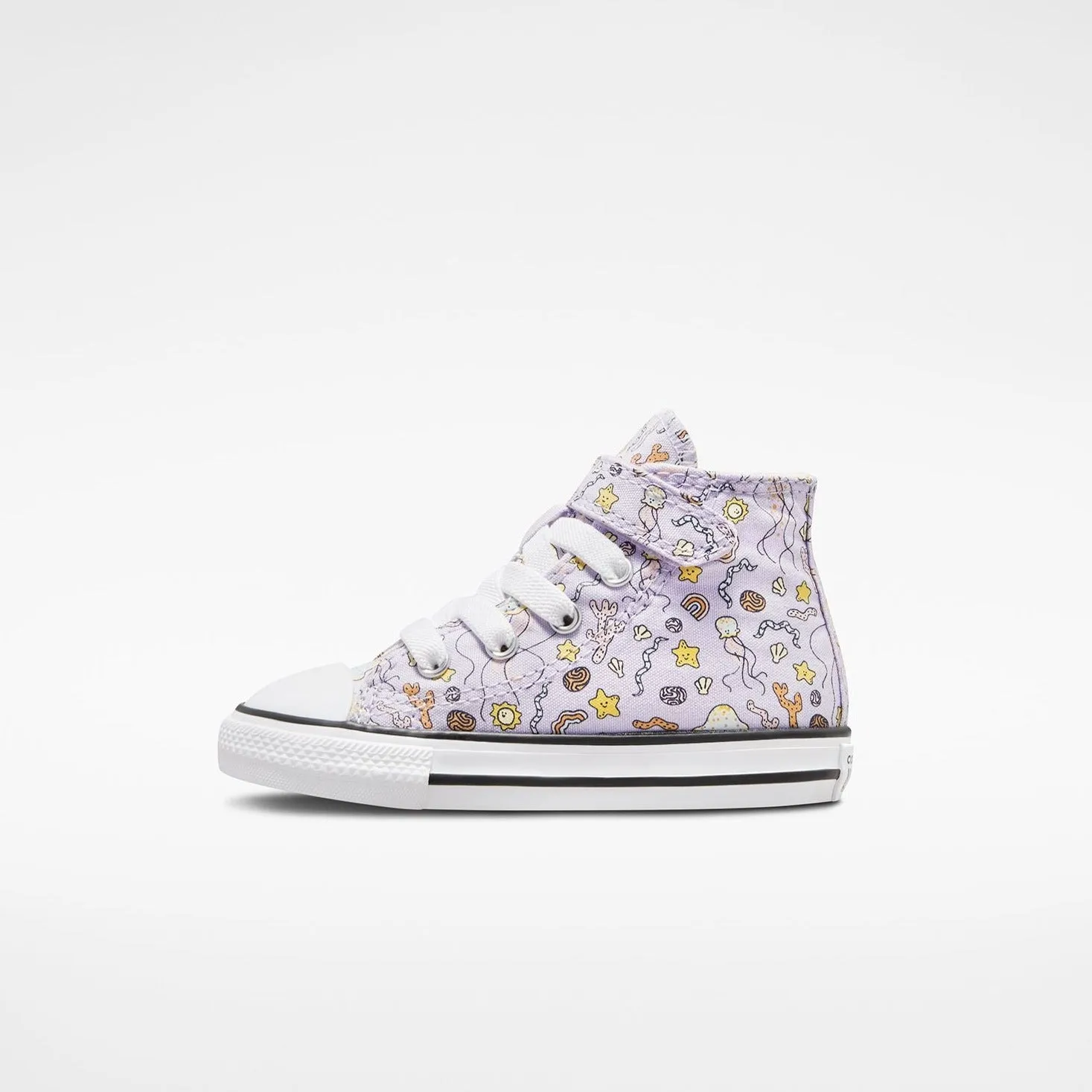Converse Chuck Taylor All Star Majestic Mermaids Print Toddler High Top Shoe