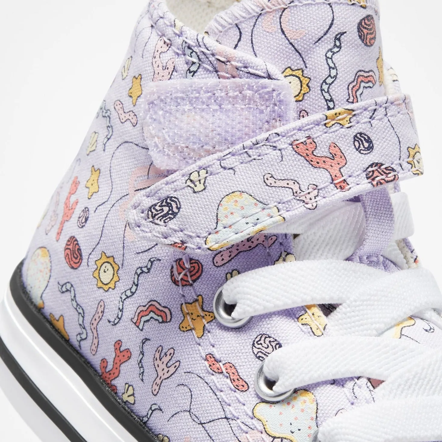 Converse Chuck Taylor All Star Majestic Mermaids Print Toddler High Top Shoe
