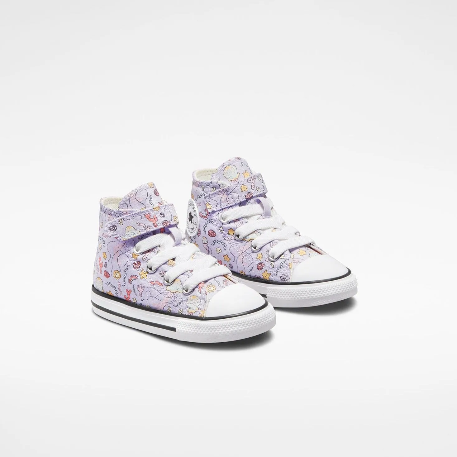 Converse Chuck Taylor All Star Majestic Mermaids Print Toddler High Top Shoe