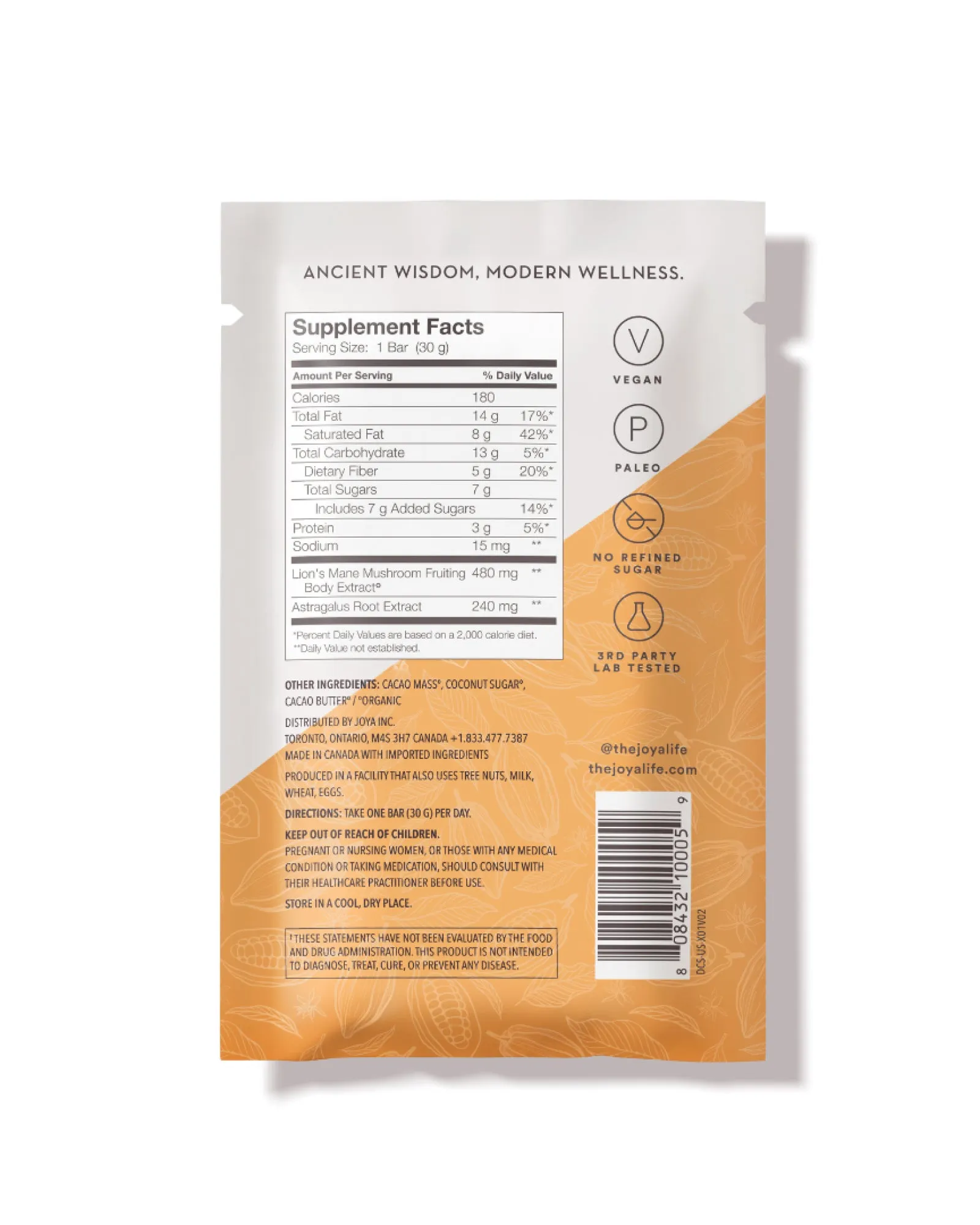 Defend 70% Cacao Functional Dark Chocolate