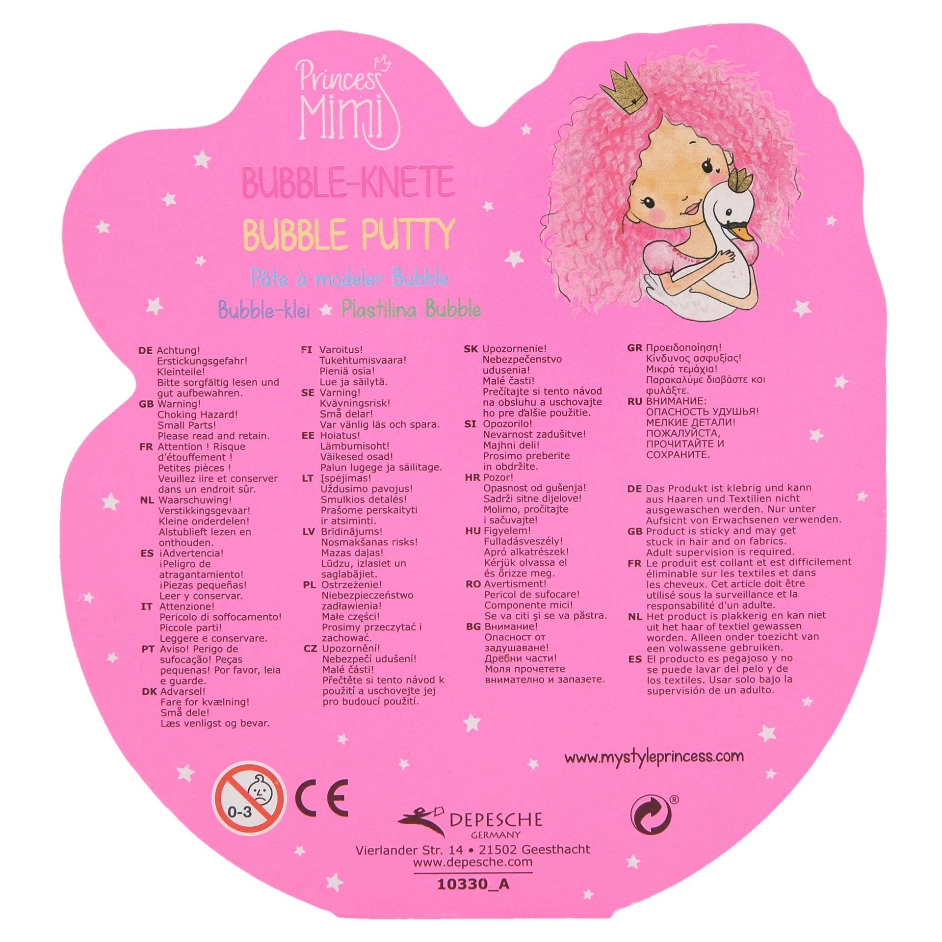 Depesche Princess Mimi Bubble Putty (1pc)