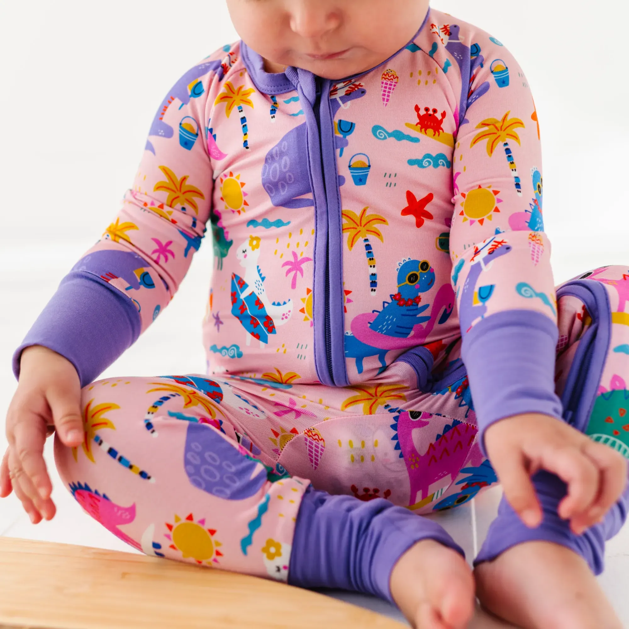 Diva Dinos Convertible Footie