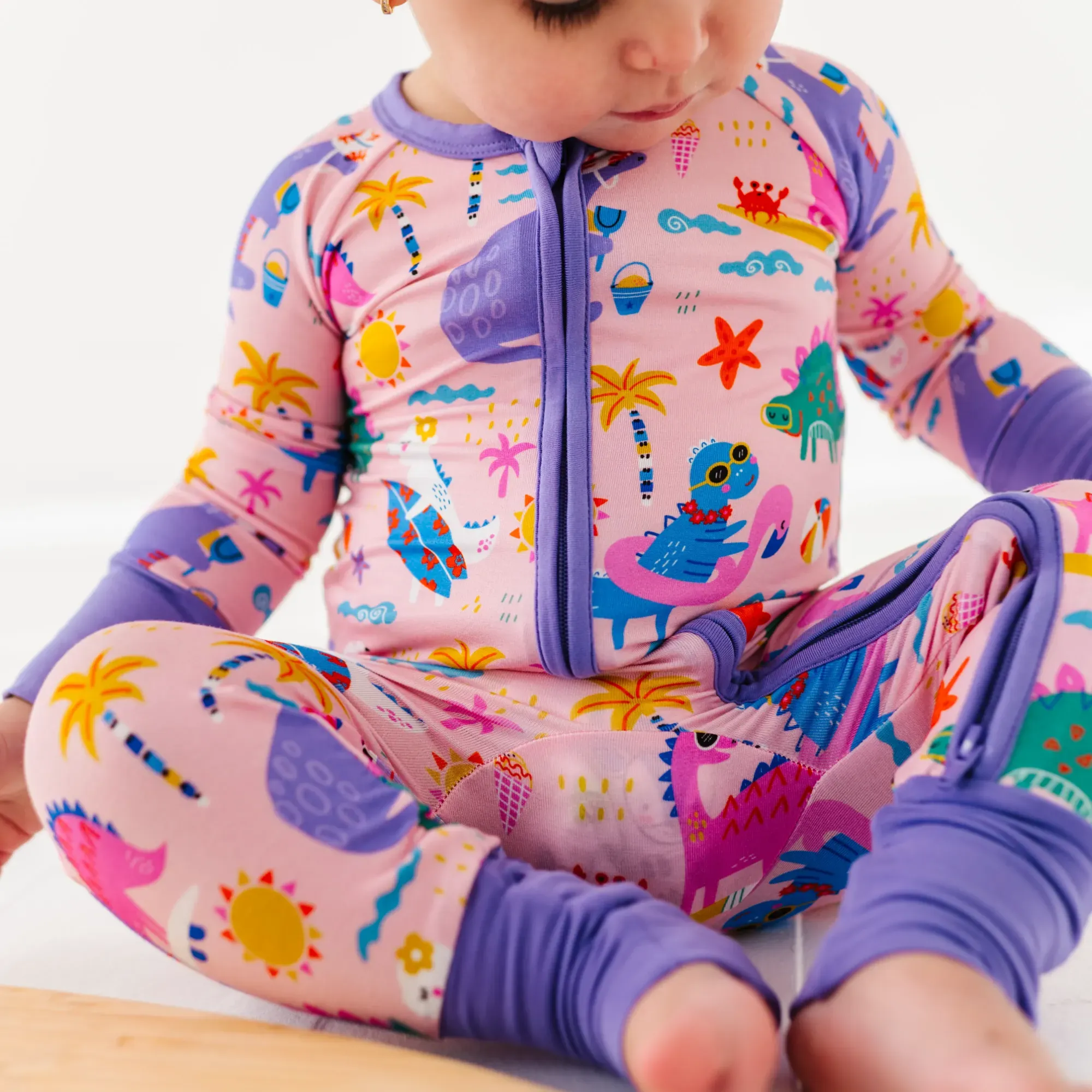 Diva Dinos Convertible Footie