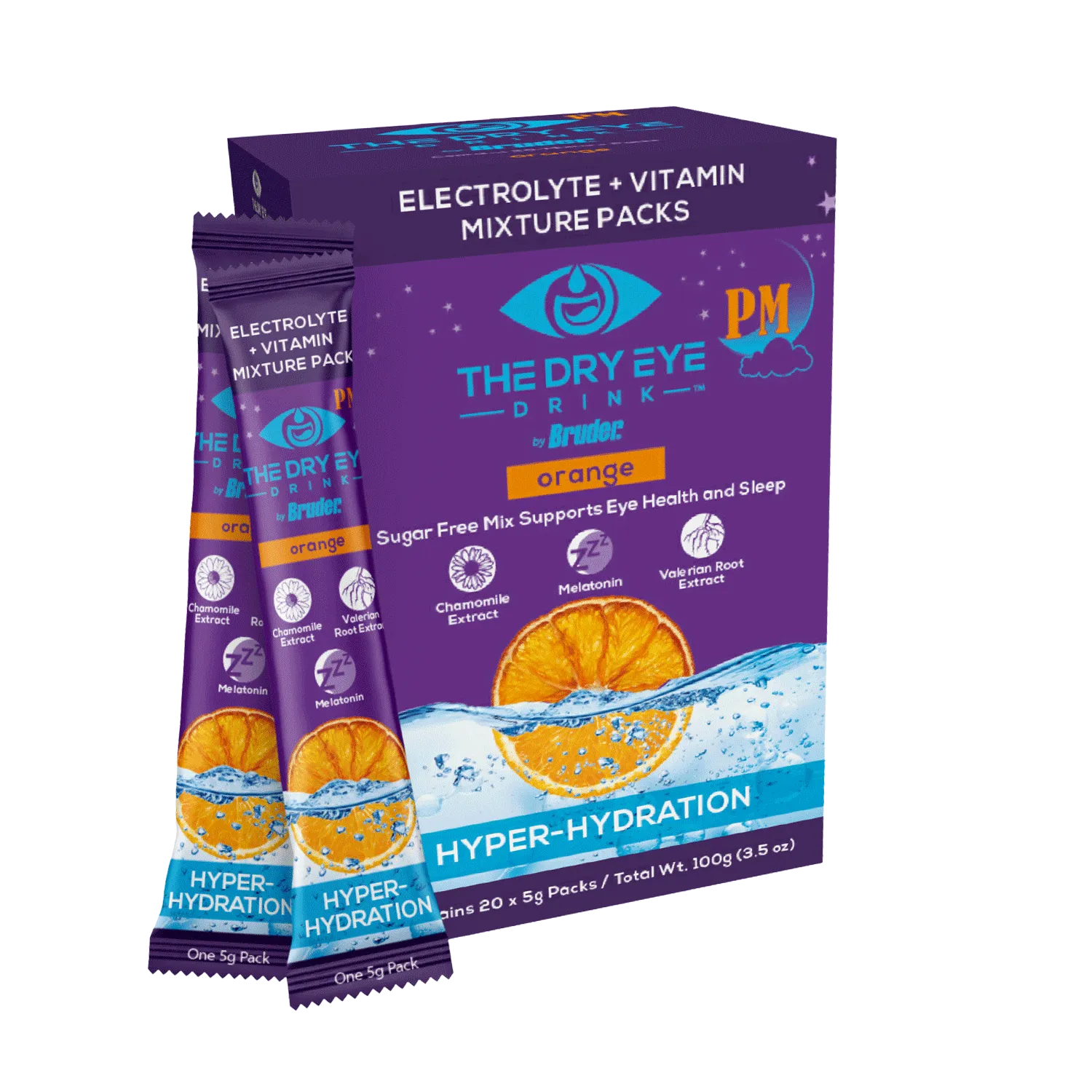 Dry Eye Drink PM - Orange Flavor (Case of 12)