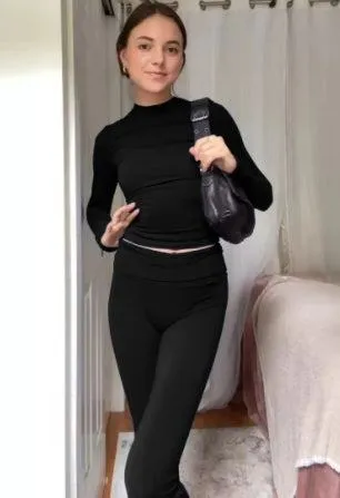 Early Autumn Clothes New Women's Clothing High Sense Fashion  Retro Two-piece Set