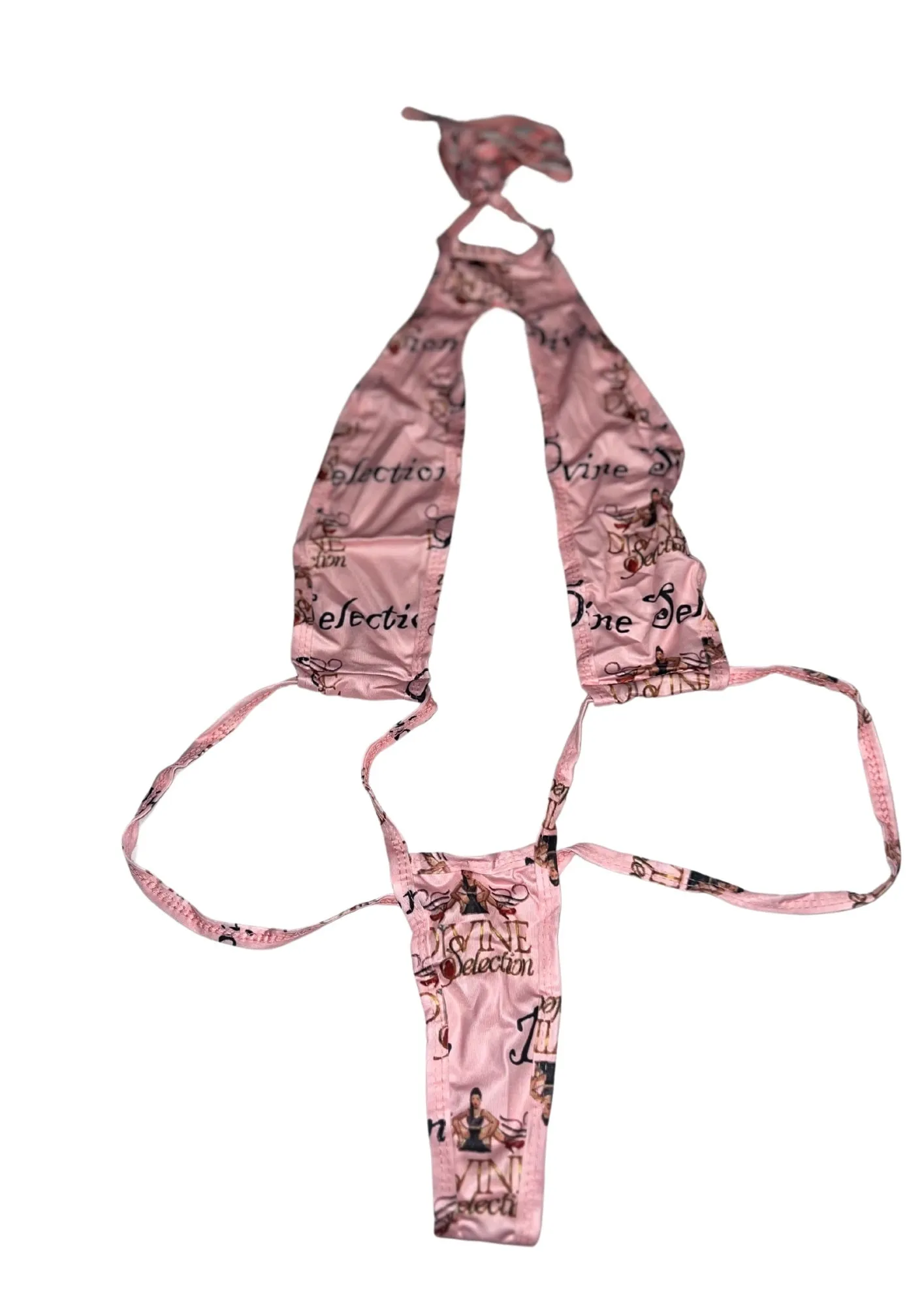 Exotic Dance Wear Oriental Pink One Piece Divine Selection