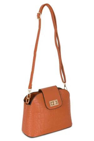 Faux Leather Bag | TAN | 0482ZZ
