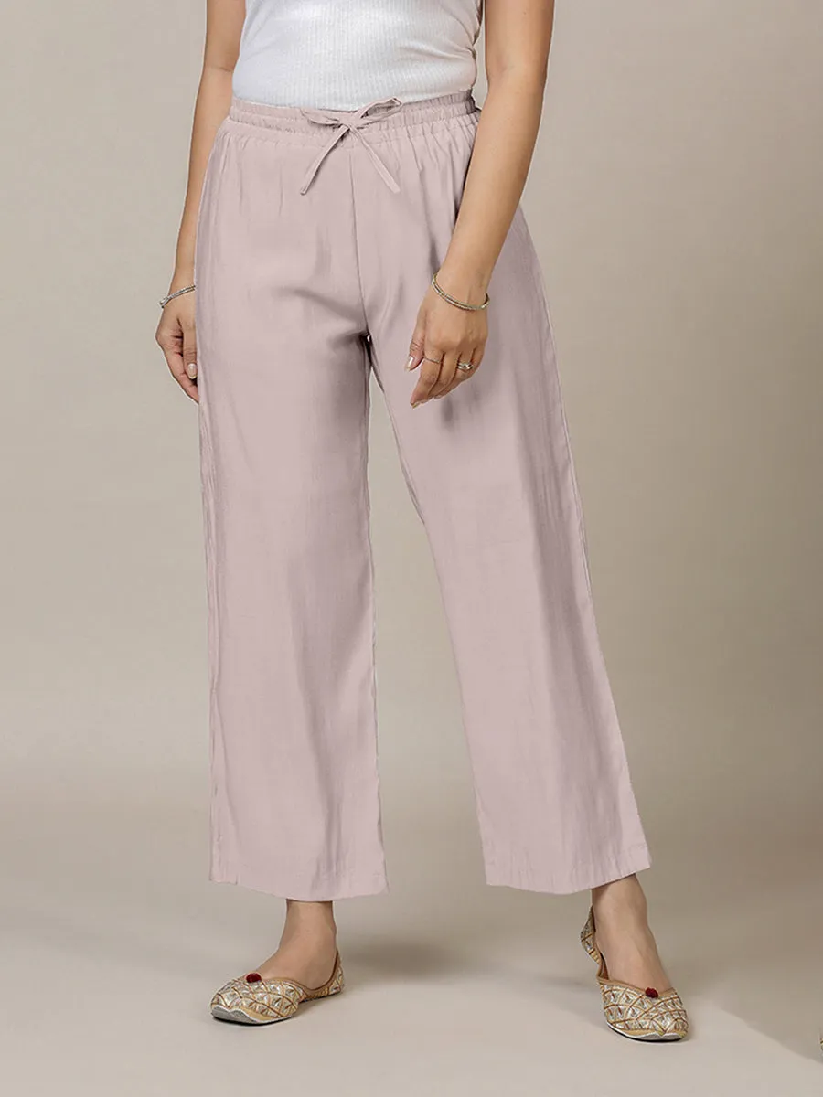 Fiza x Rozaana | Straight Pant in Lilac