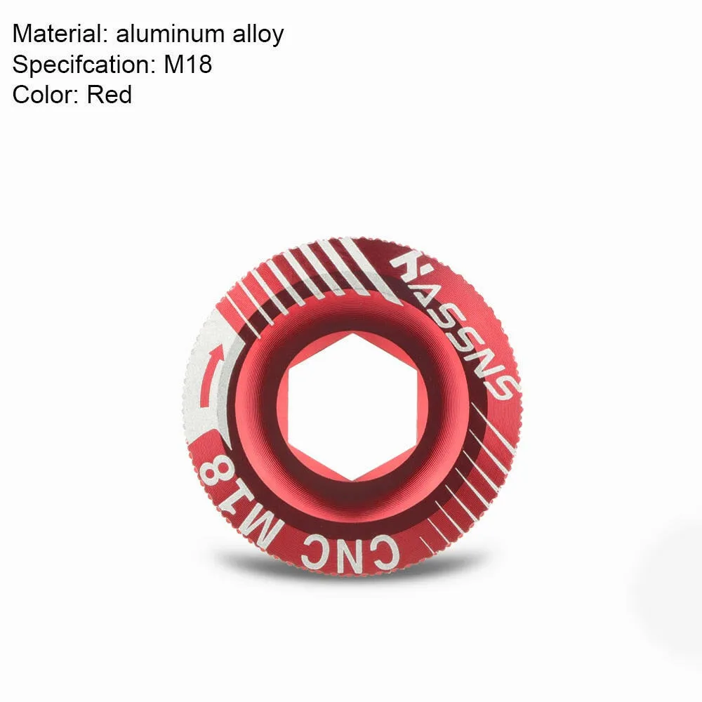 HASSNS Mtb Crank Cover Cap Bicycle Hollowtech Integrated Crankset Screw Mountain Bike Connecting Rods Cover Cap M15/M18/M19/M20