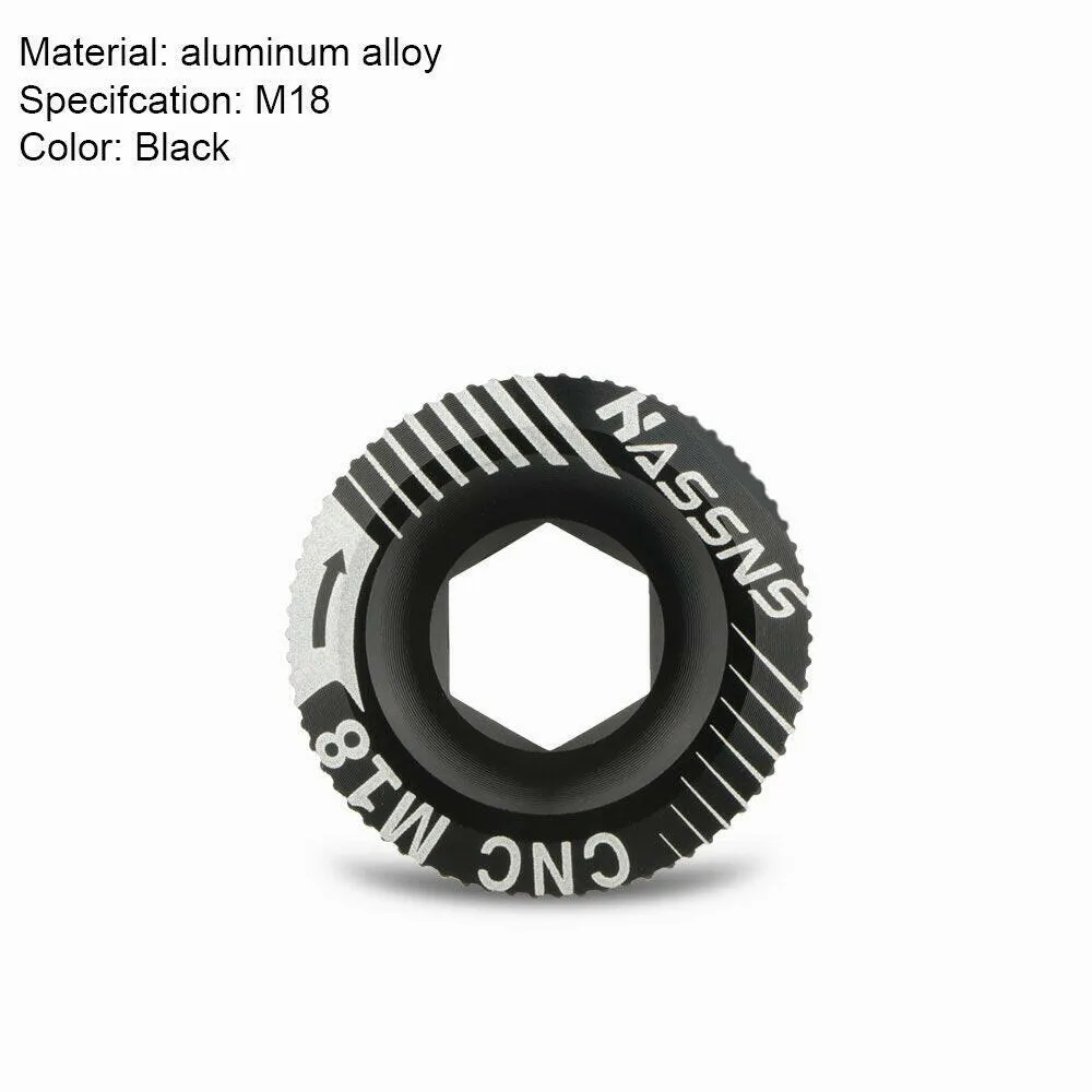 HASSNS Mtb Crank Cover Cap Bicycle Hollowtech Integrated Crankset Screw Mountain Bike Connecting Rods Cover Cap M15/M18/M19/M20