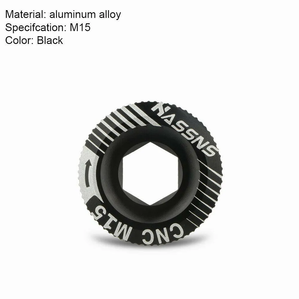 HASSNS Mtb Crank Cover Cap Bicycle Hollowtech Integrated Crankset Screw Mountain Bike Connecting Rods Cover Cap M15/M18/M19/M20