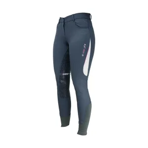 HySport Dynamic Breeches Grey & Rose