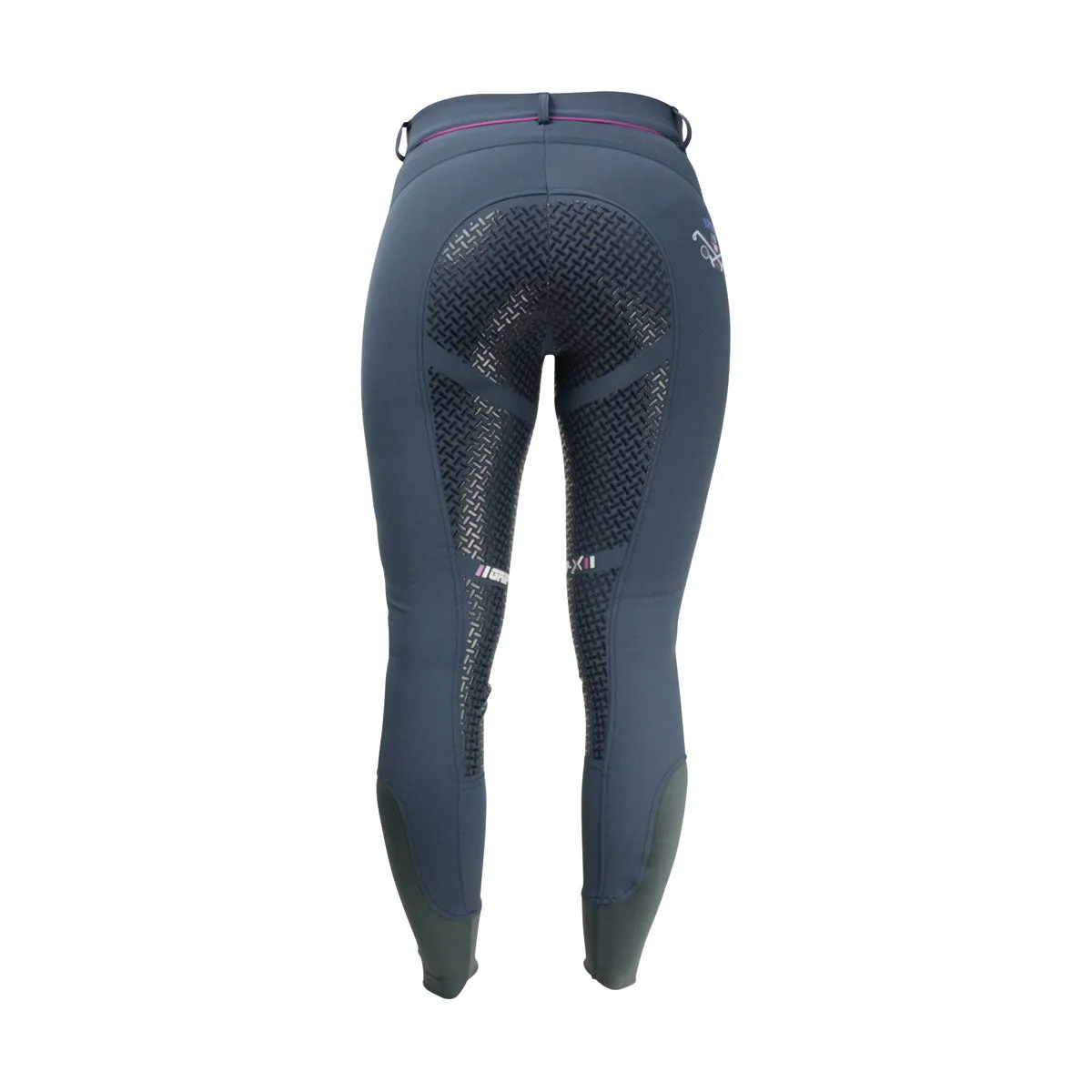 HySport Dynamic Breeches Grey & Rose
