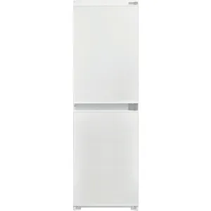 Indesit EIB150502DUK Low Frost Integrated Fridge Freezer, Sliding Hinge, 50/50, White, E Rated