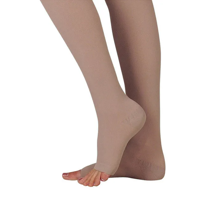 Juzo 3511 Dynamic Soft Open Toe Thigh Highs w/Waist Att. LFT 20-30 mmHg