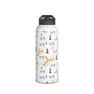 King Stainless Steel Water Bottle, Standard Lid