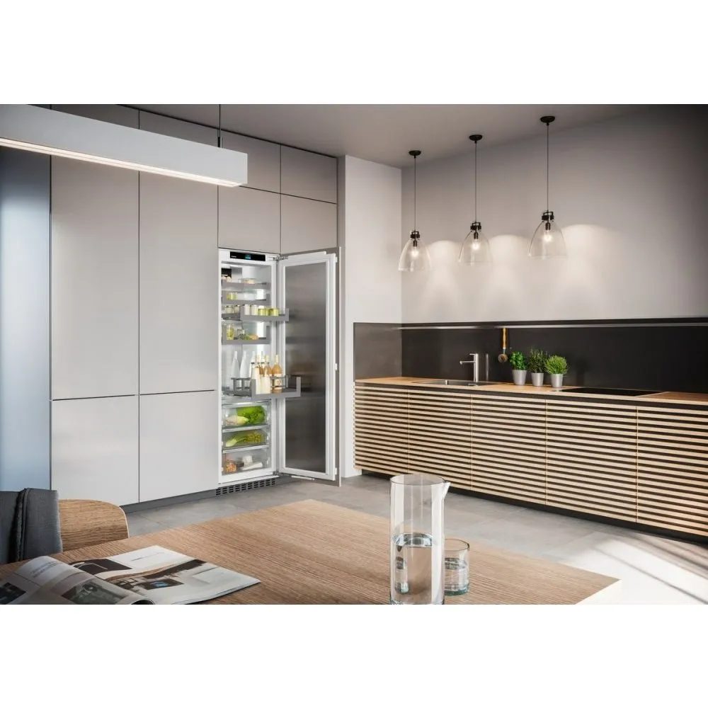 Liebherr IRBPci5170 Built-In Larder Fridge, Fixed Hinge, Stainless Steel, C Rated