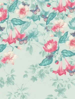 Little Greene Asterid Wallpaper - Island