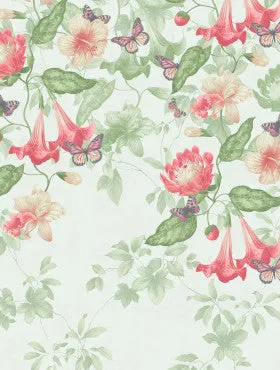 Little Greene Asterid Wallpaper - Mint