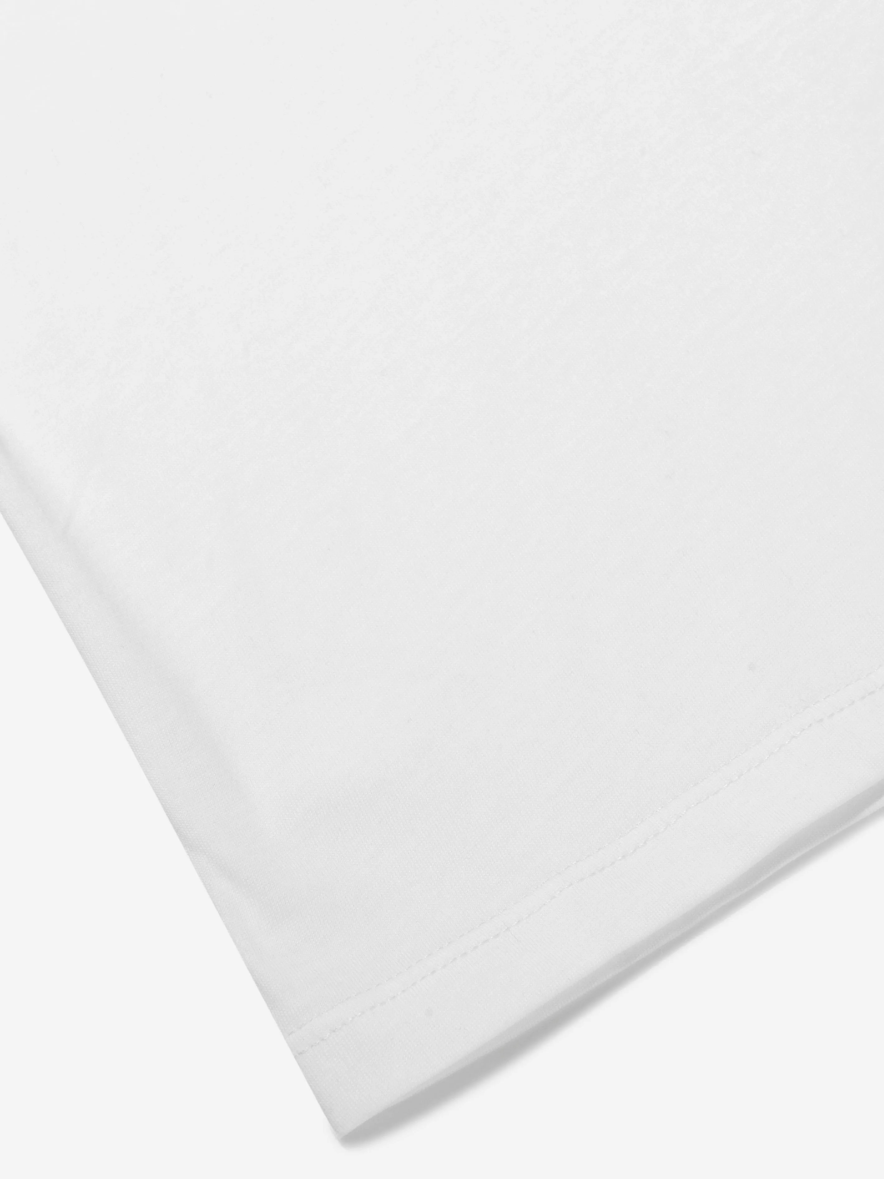 MSGM Kids Logo T-Shirt in White