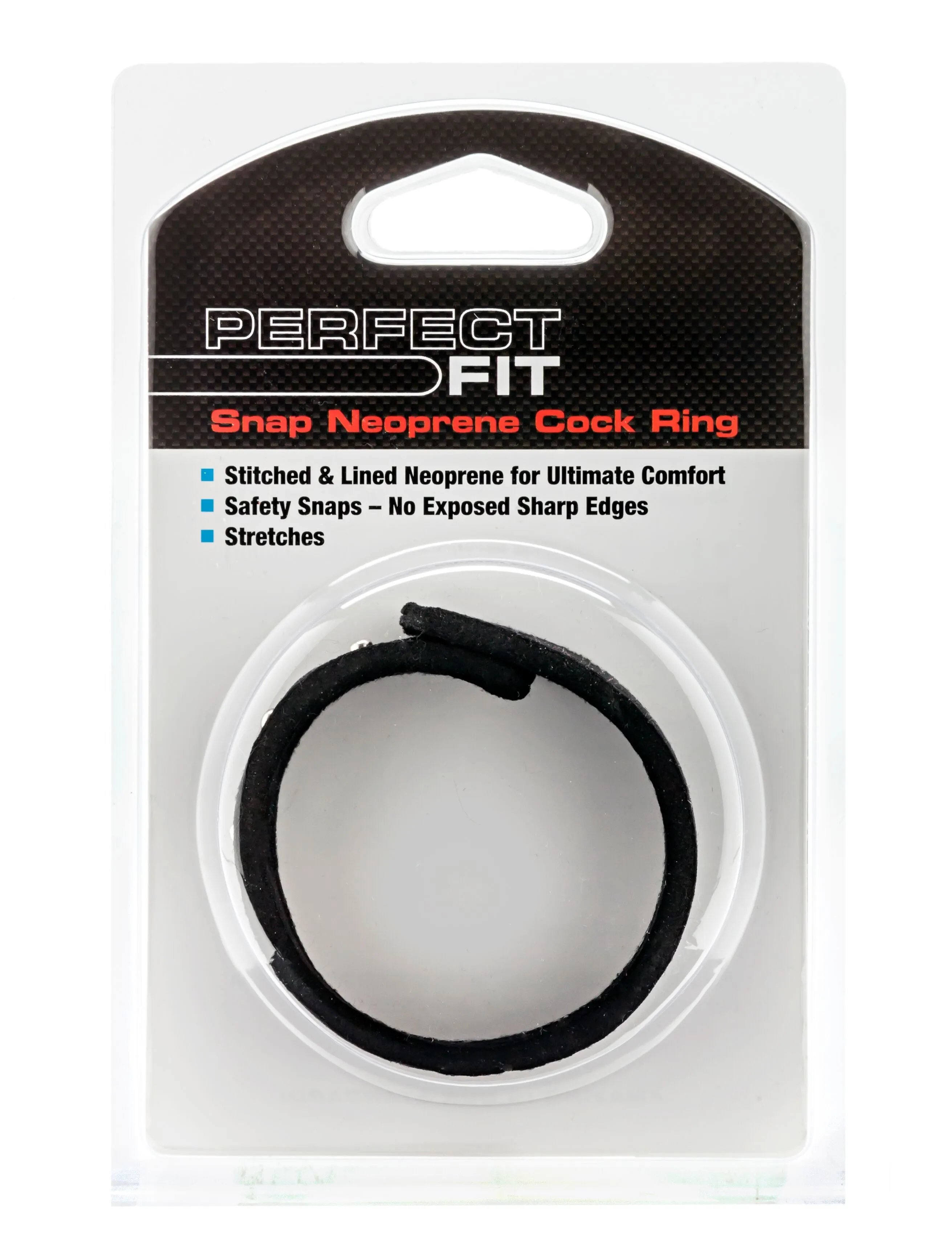 Neoprene Snap Cock Ring by Perfect Fit