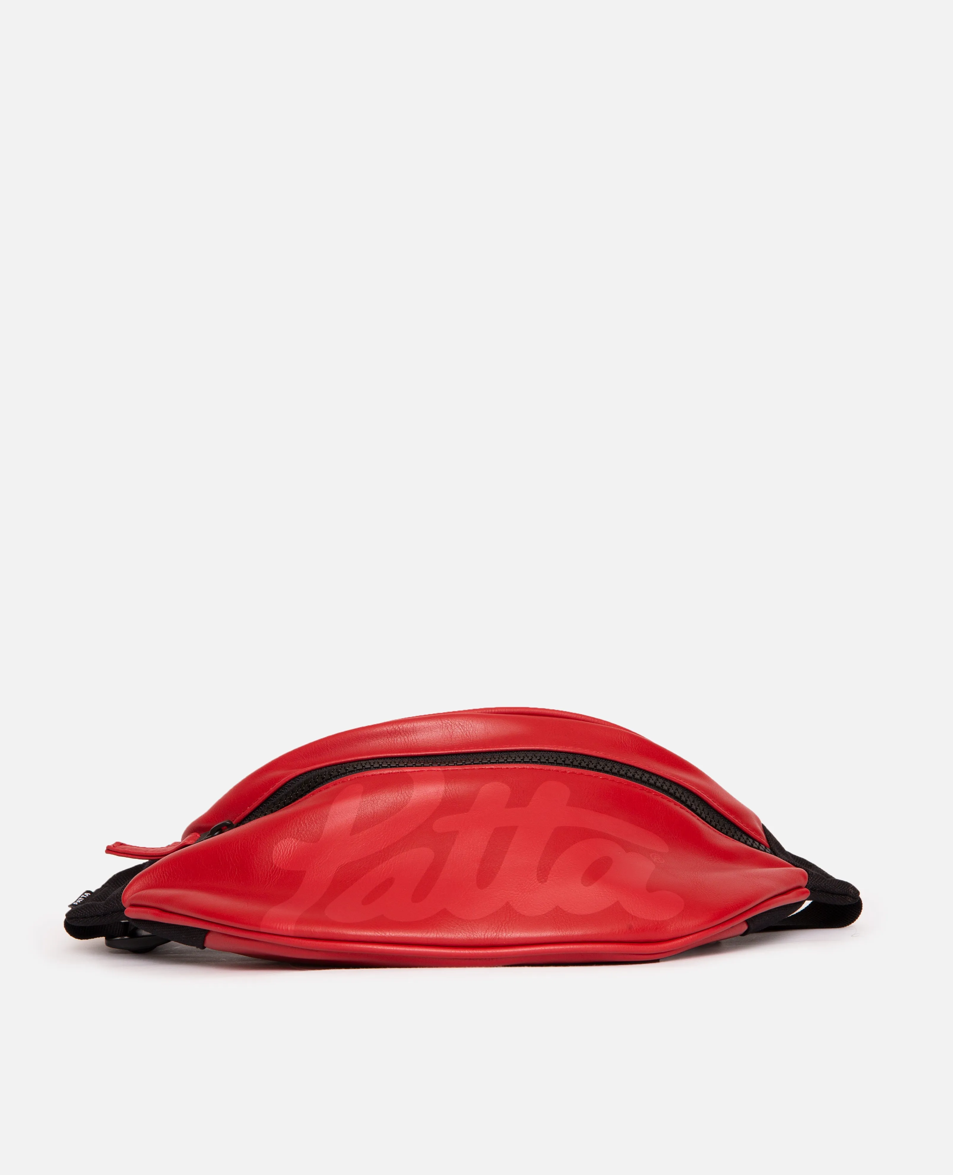 Patta Faux Leather Waistbag (High Risk Red)