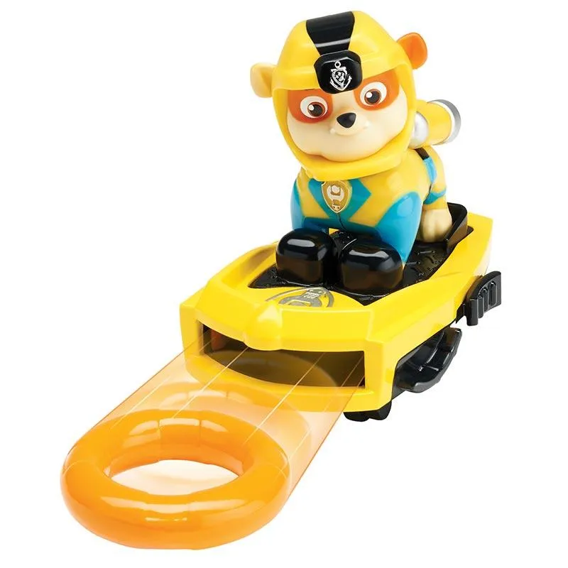 Paw Patrol Sea Patrol Rubble's Launching Surfboard - Length 4.5 cm